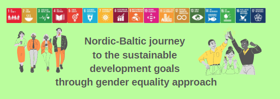 Северно-Балтийский путь к целям устойчивого развития через подход к гендерному равенству